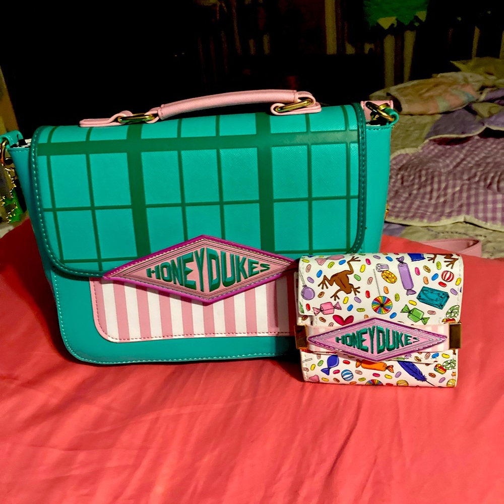 Loungefly Honeydukes Harry Potter purse and wallet